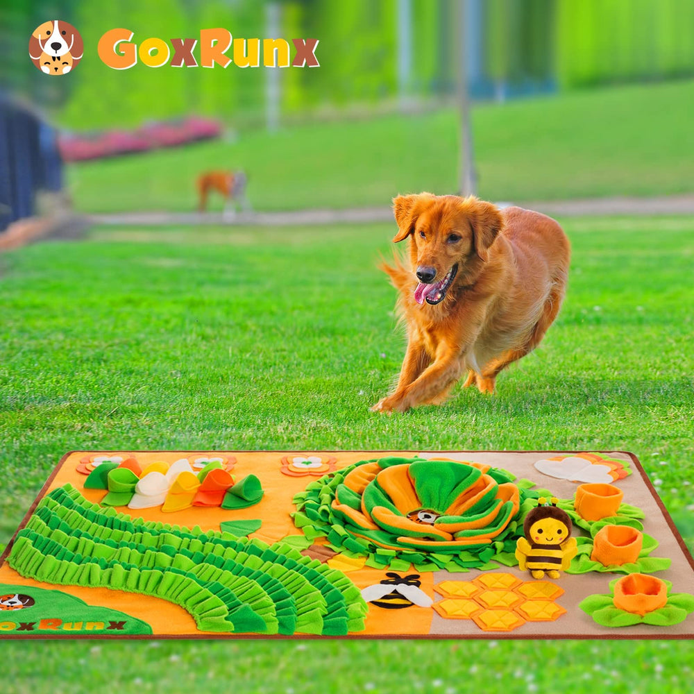 GoxRunx tapis plié avec sangle pour rangement facile et transport