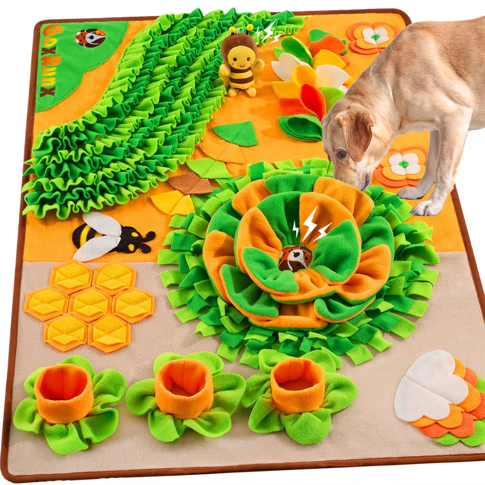 GoxRunx tapis renifleur vue face montrant surface large et compartiments