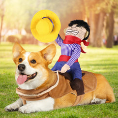 GOYOSWA costume cowboy profil avec poupée en mouvement pour amusement