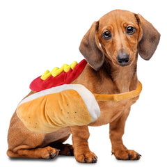 GOYOSWA vue avant du costume hot dog, design amusant pour photos