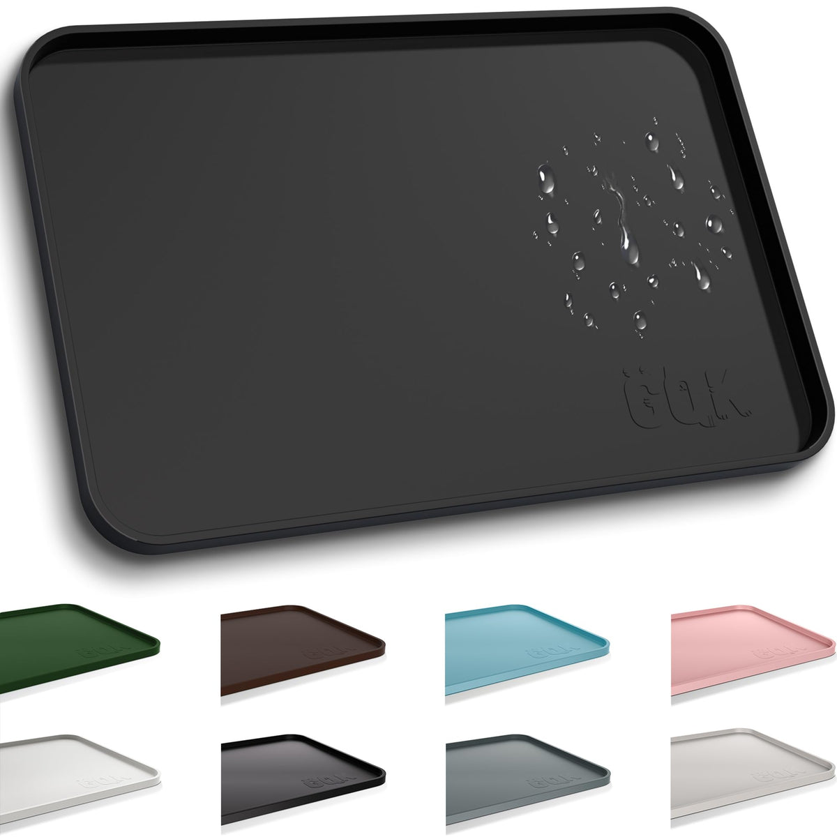 GQK tapis avant packaging montrant protection du sol