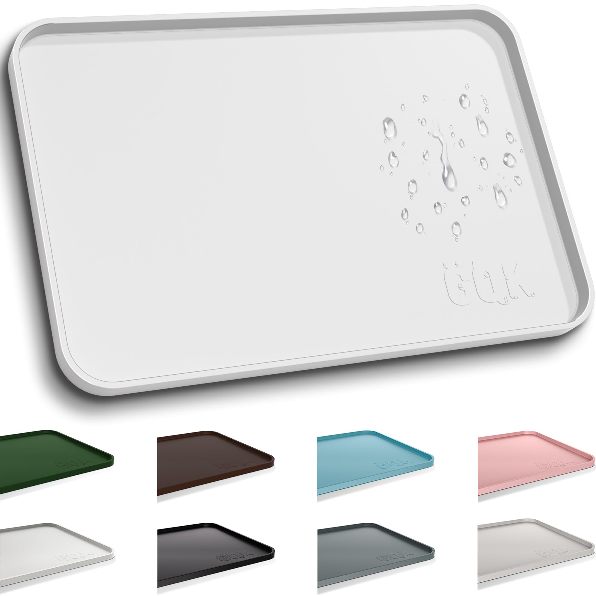 GQK tapis face avant montrant protection facile pour repas