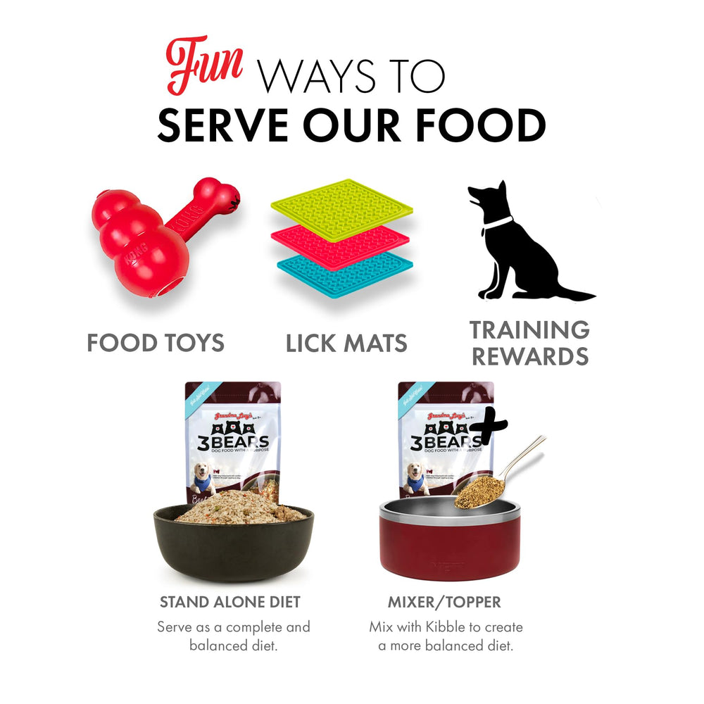 grandma lucy's étiquette nutritionnelle lisible indiquant ingrédients et qualité USA