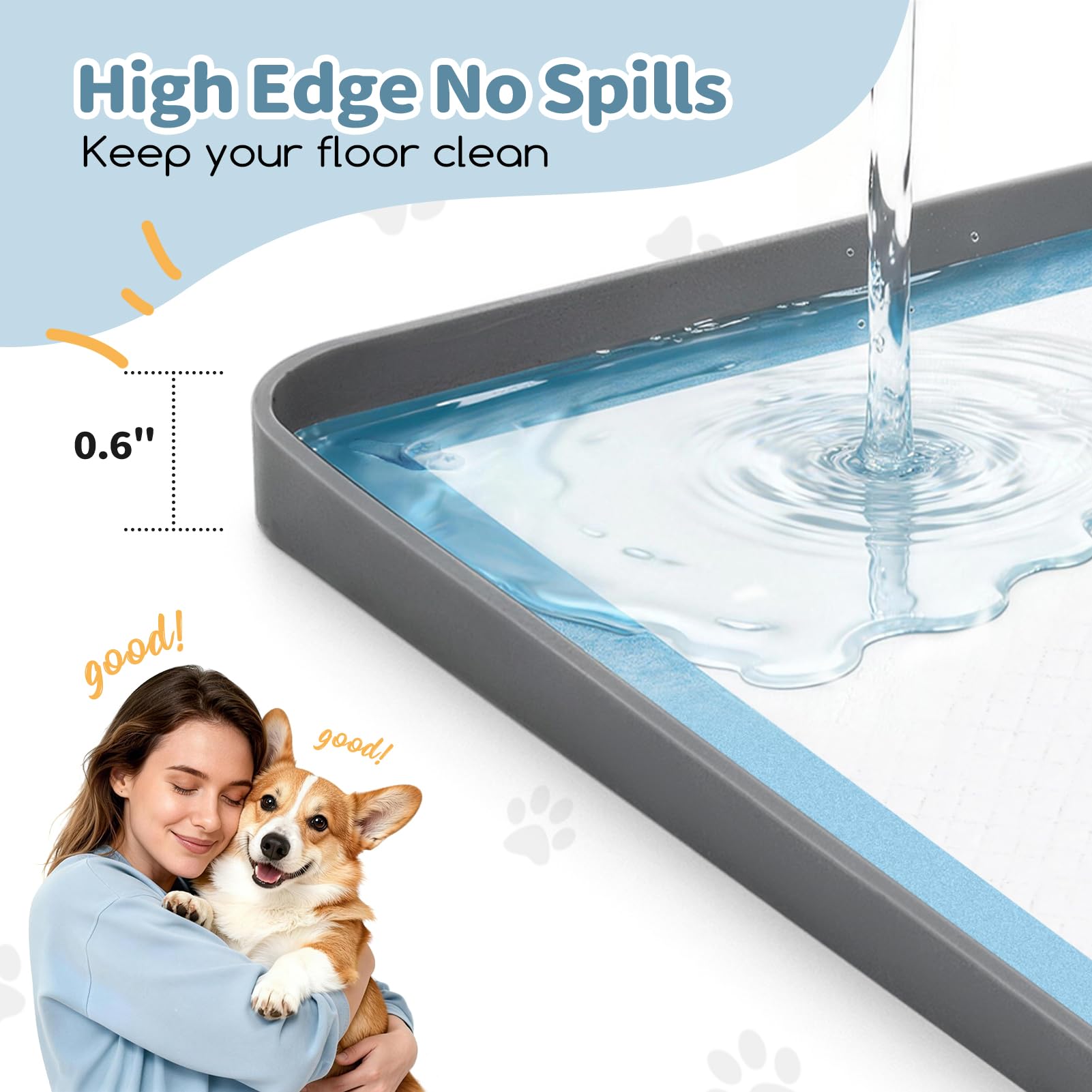 Greatbond plateau plié pour rangement compact, transport pratique