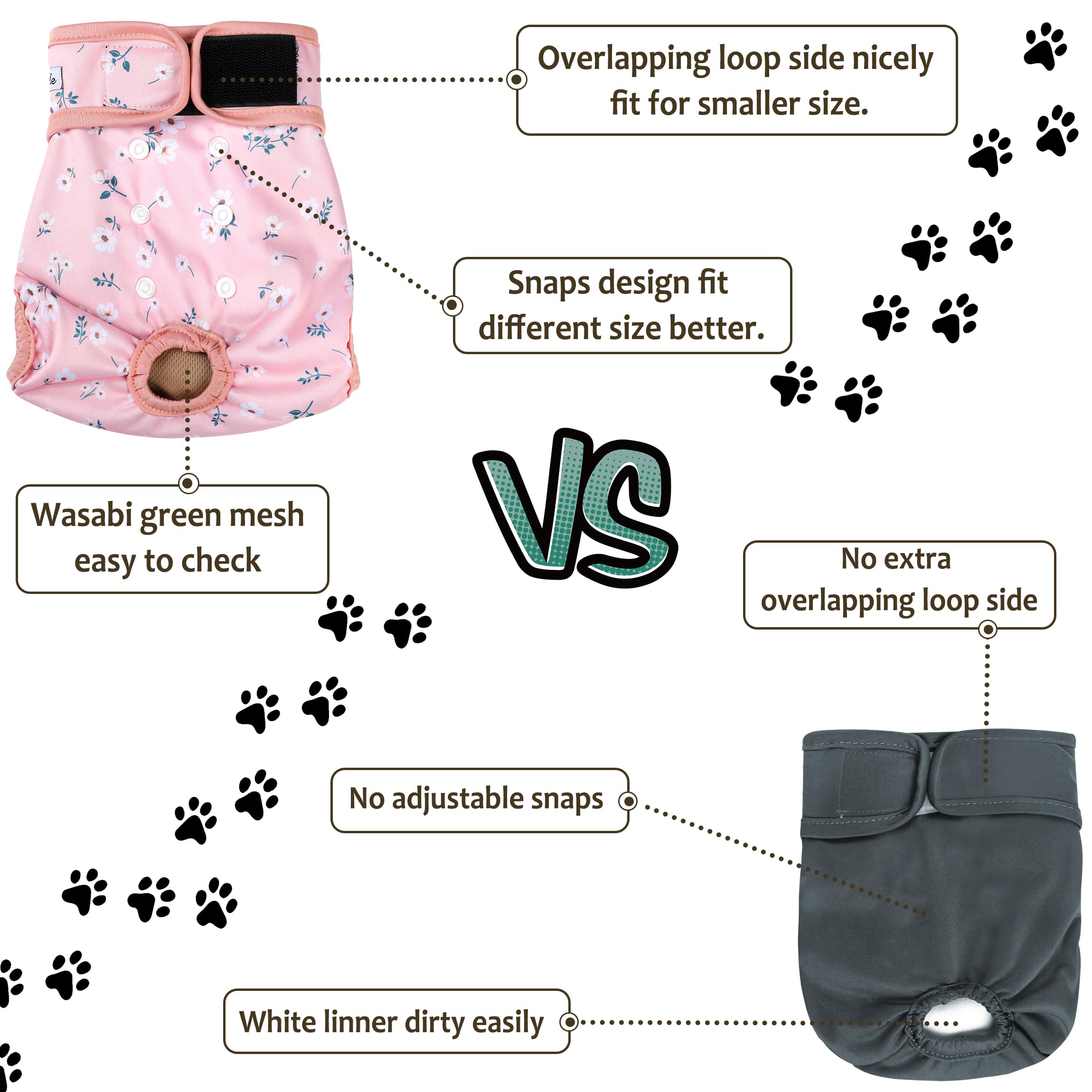 Grecle comparaison taille XL illustrant l'échelle et l'ajustement pour grands chiens