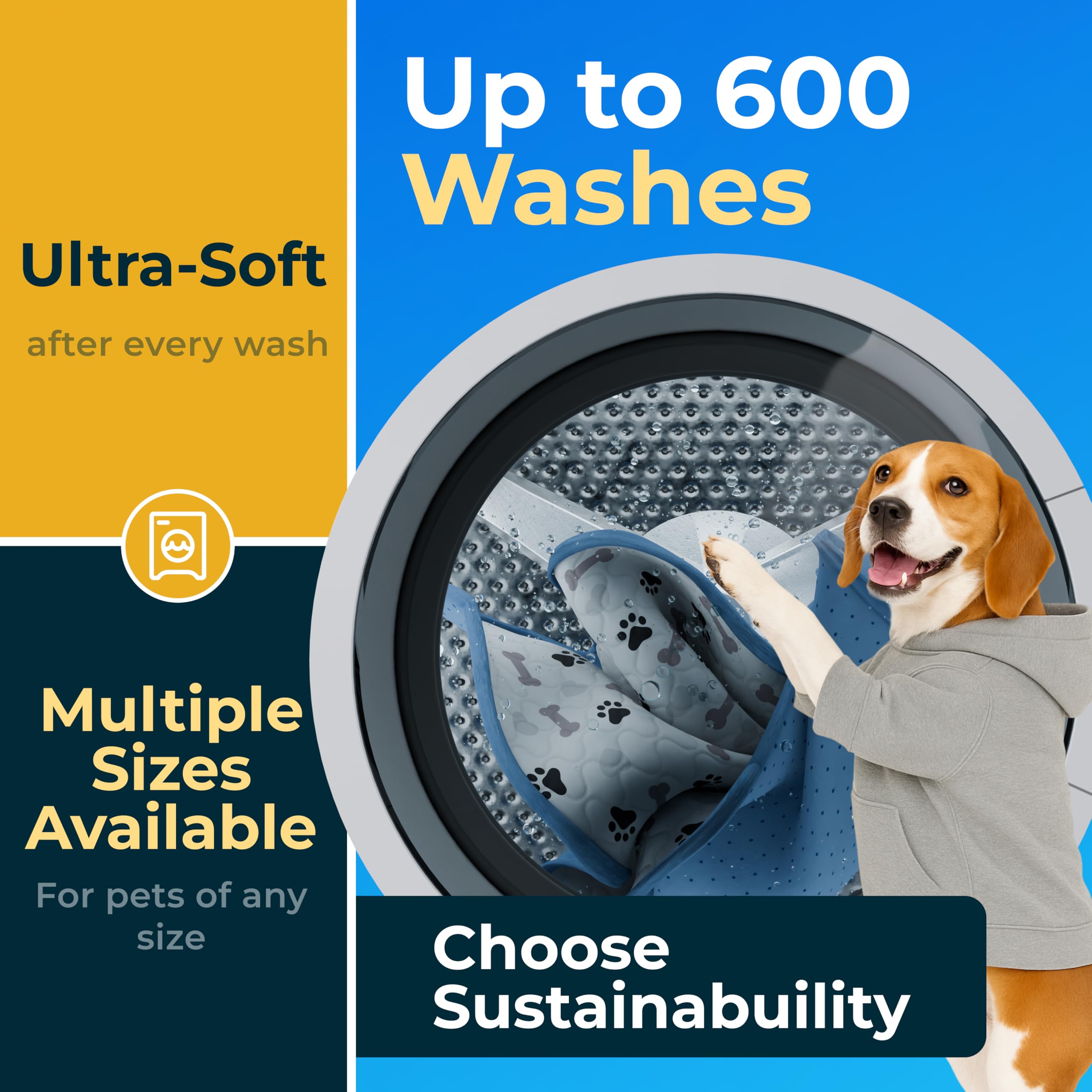 GREEN LIFESTYLE gros plan du matelassage qui retient l'humidité et reste doux
