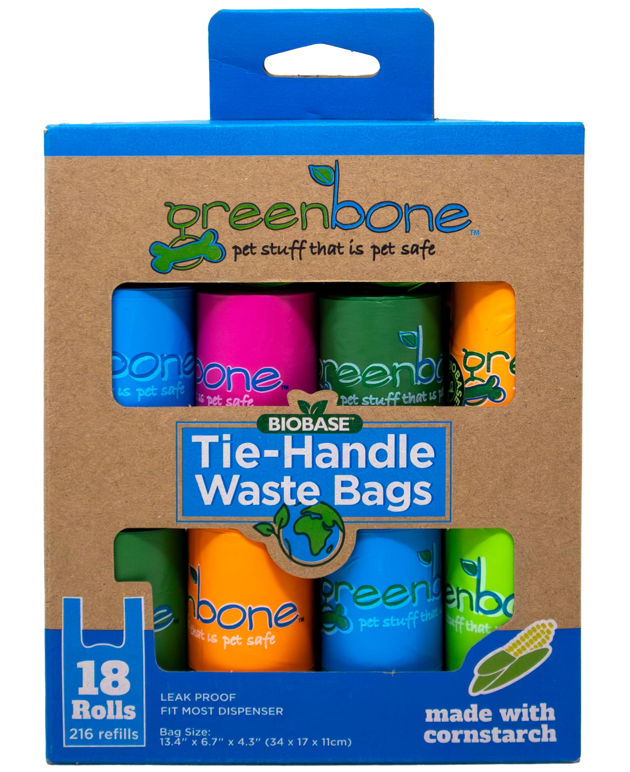 Greenbone rouleaux stockés de manière écologique pour gain de place