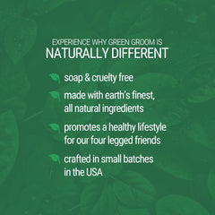 GreenGroom mousse riche texture douce nettoie sans irriter peau