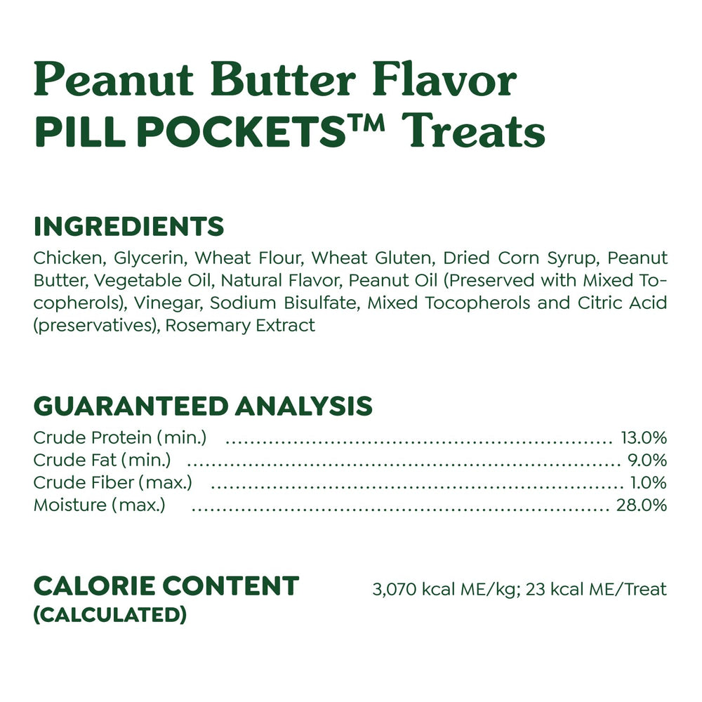 Paquet de 6 Greenies Pill Pockets posé sur table mettant en valeur quantité pratique