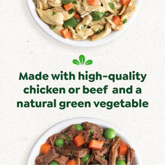 Greenies Smart Topper gros plan texture montrant morceaux réels et richesse protéique