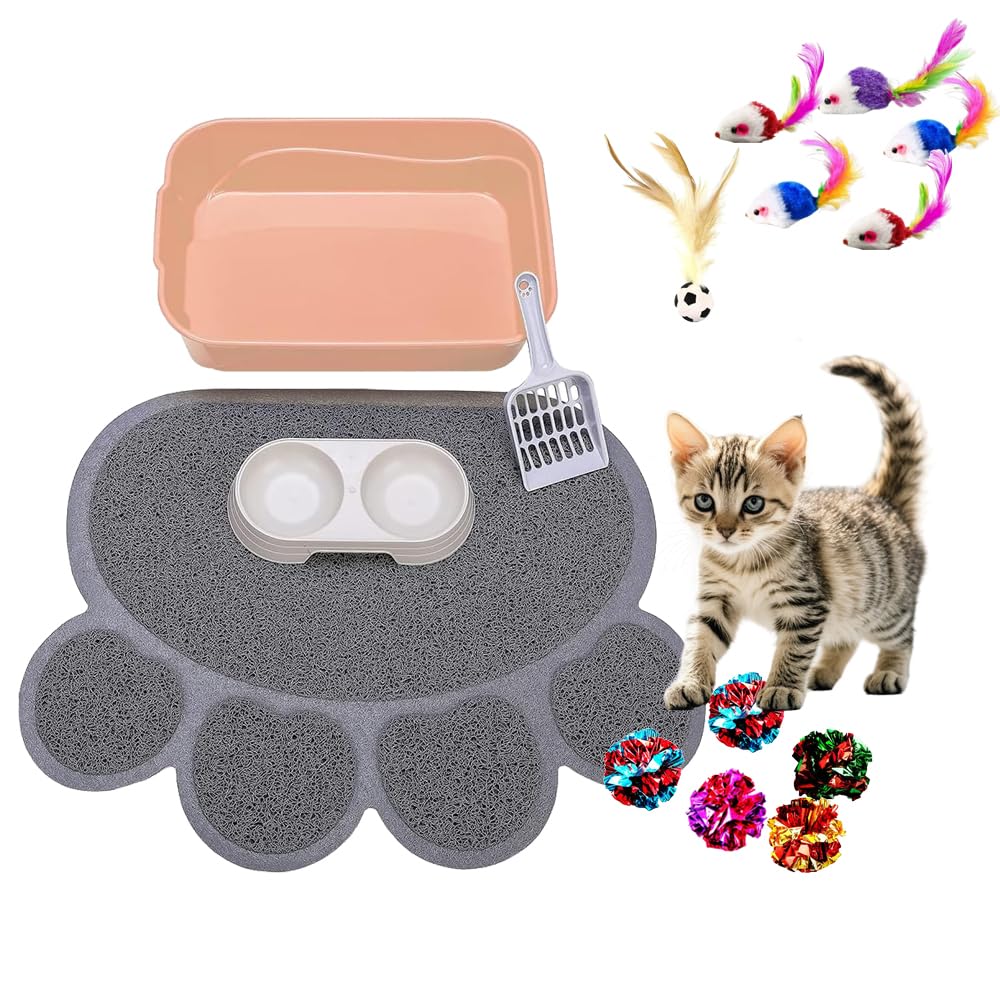 GreenJoy bac entrée basse facilitant accès chaton et apprentissage