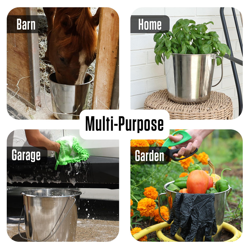 GRIP seau suspendu dans cage utilisé pour alimentation animale pratique