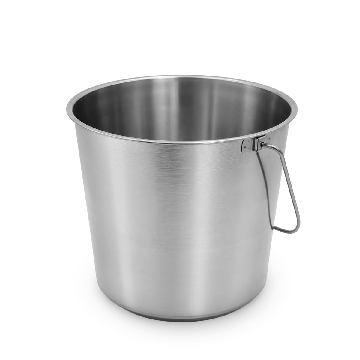 GRIP seau inox face avant montrant finition durable et utilité