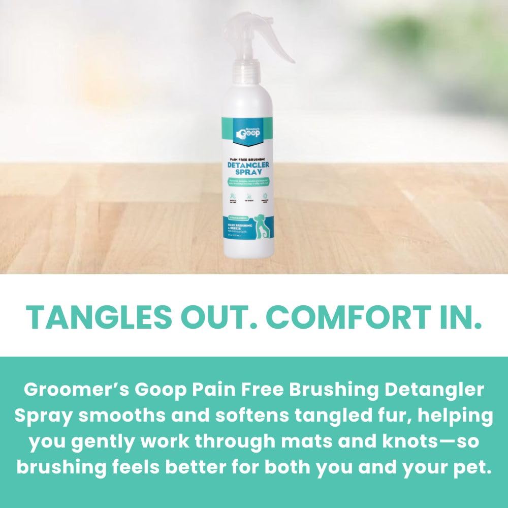 Groomer's GOOP détail de la buse pour vaporisation précise et contrôle