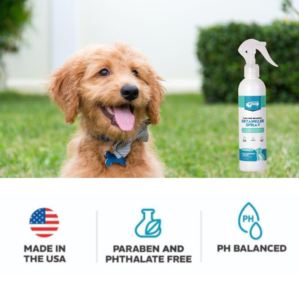 Groomer's GOOP pulvérisation sur pelage pour démêler et adoucir immédiatement