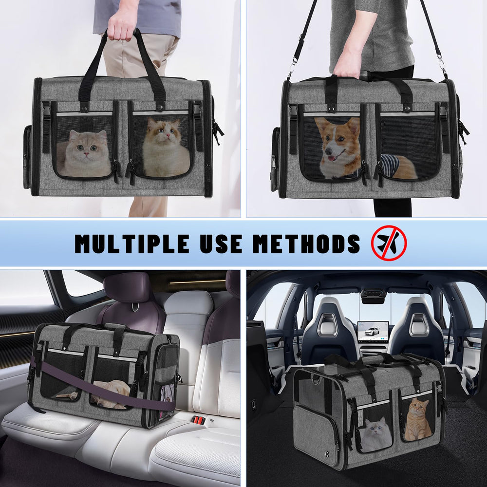 Groxkox sac installé en voiture, transport stable et sûr