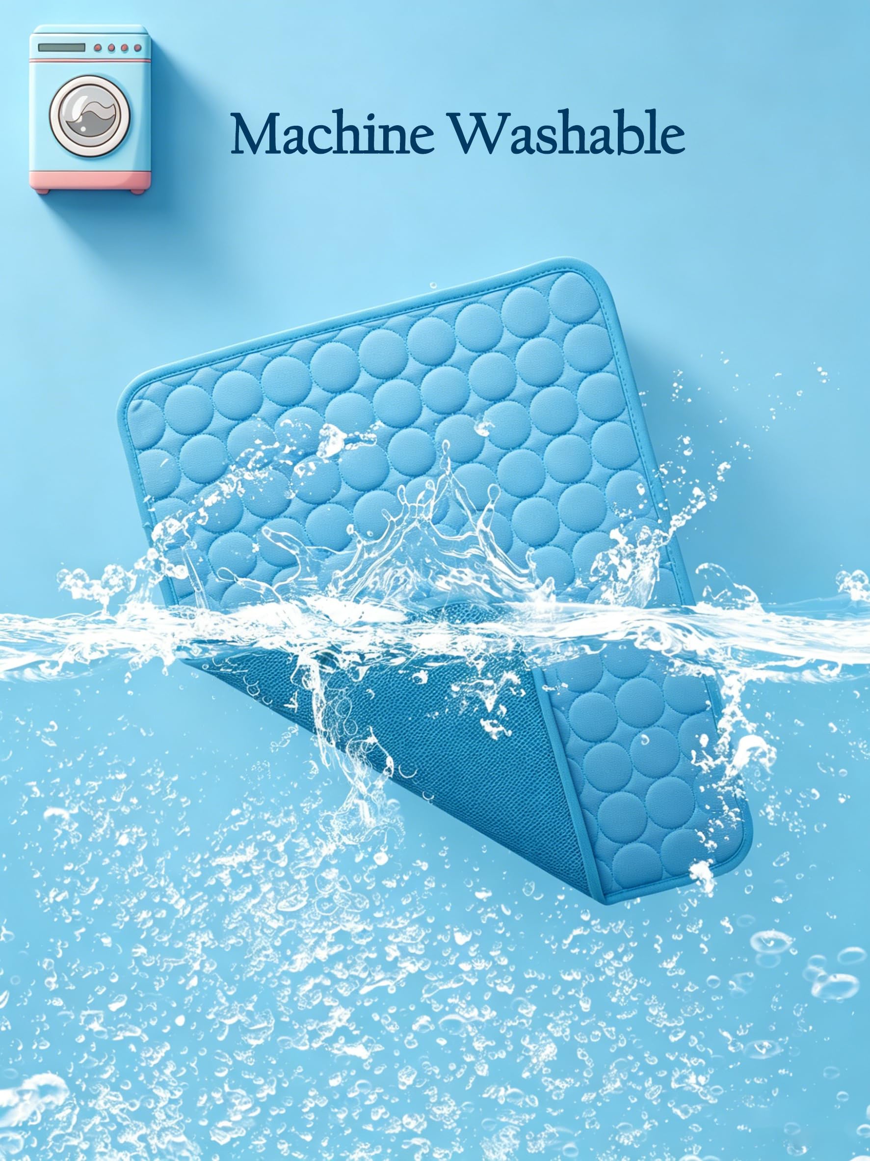 GRTMLZ gros plan texture ice silk pour transfert rapide de chaleur