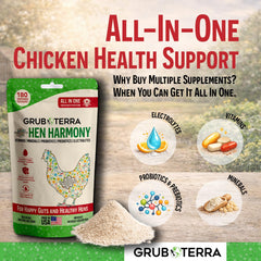 GrubTerra doseuse HenHarmony posée sur le pot pour un dosage précis