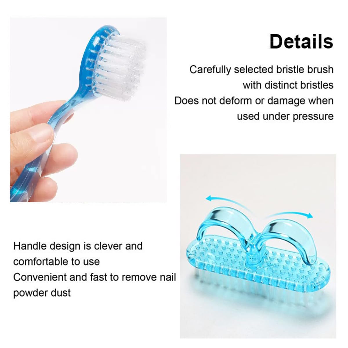 Gucvdnple brosse à poils doux nettoie et masse sans irriter la peau