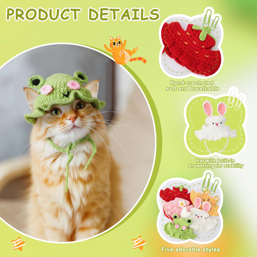 Guiqulai bonnet porté par un chat montrant maintien sécurisé