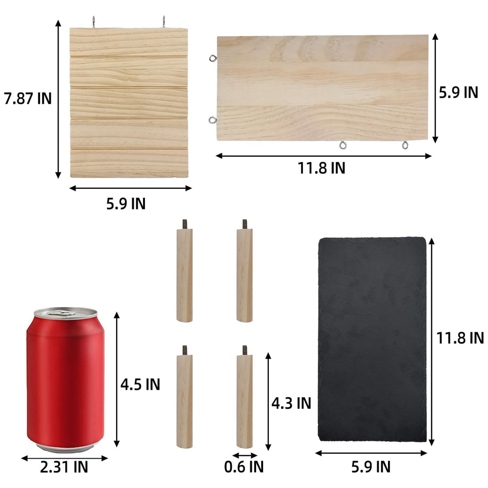 Gxsdj échelle taille comparative montre dimensions et adaptation pour terrarium