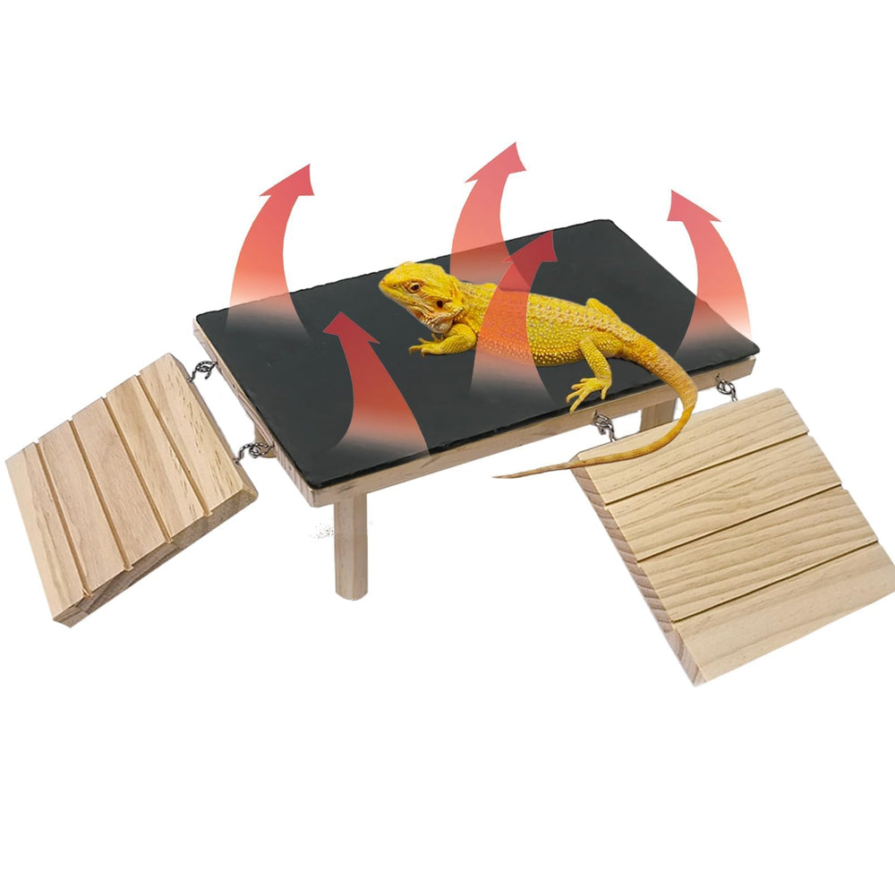 Gxsdj plateforme face avant montrant zone de chauffe et rampe, favorise confort