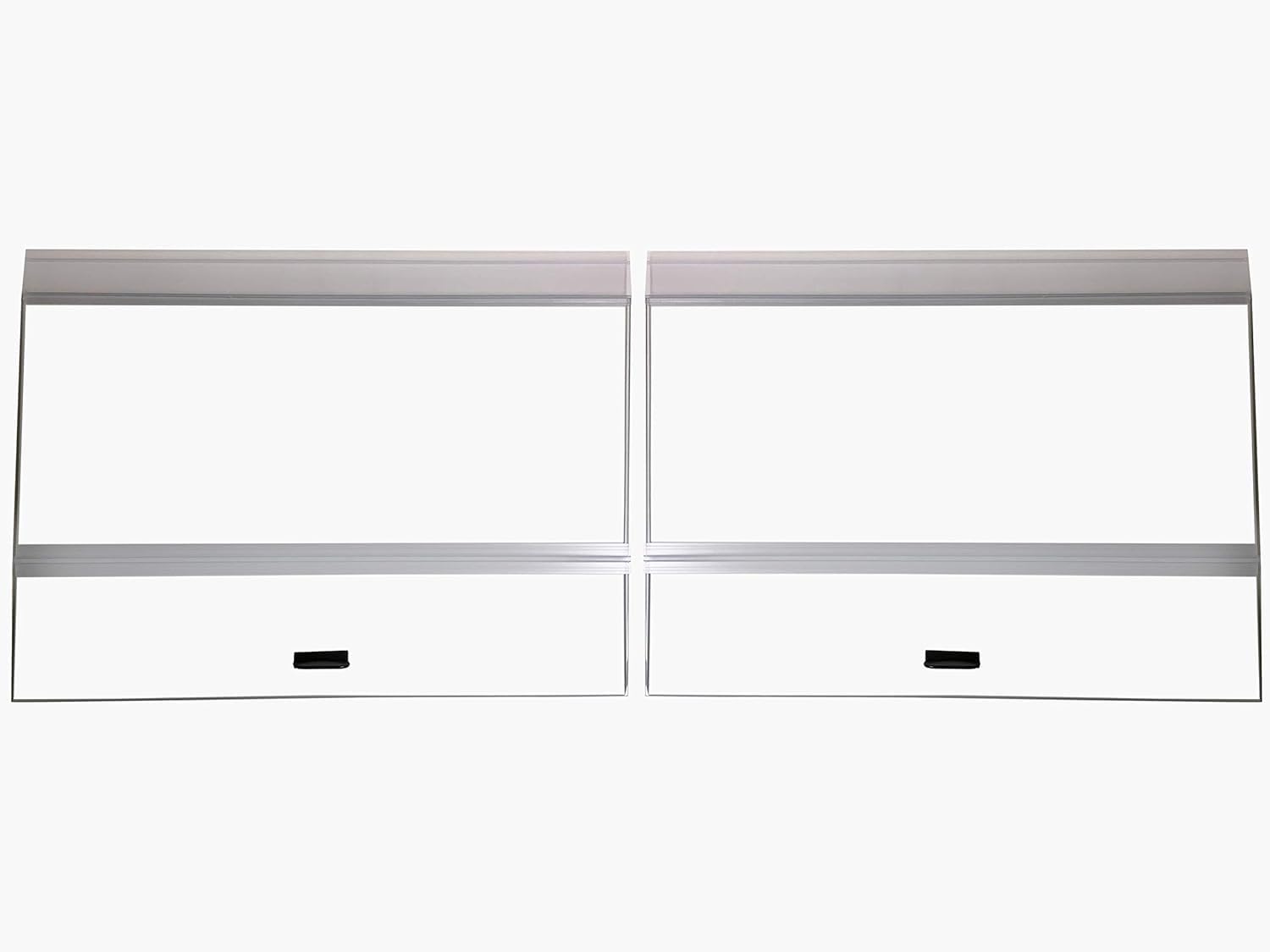 H2Pro couvercle verre face avant montrant surface claire et réduction d'évaporation