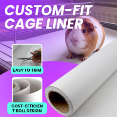 HA SHI papier découpable ajusté à la taille d'une cage facilement