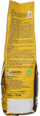 HAGEN HARI portion de Tropimix comparée à une main pour échelle