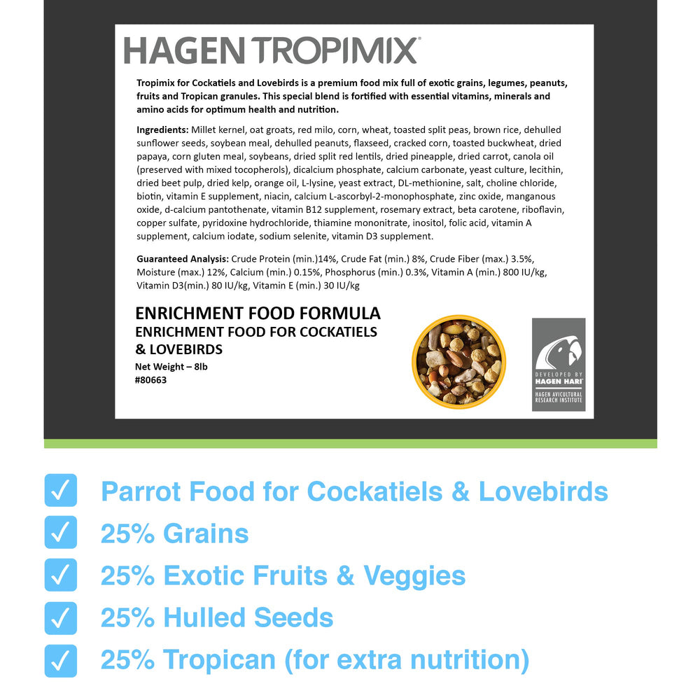 HAGEN HARI grains détaillés pour meilleure appétence visuelle