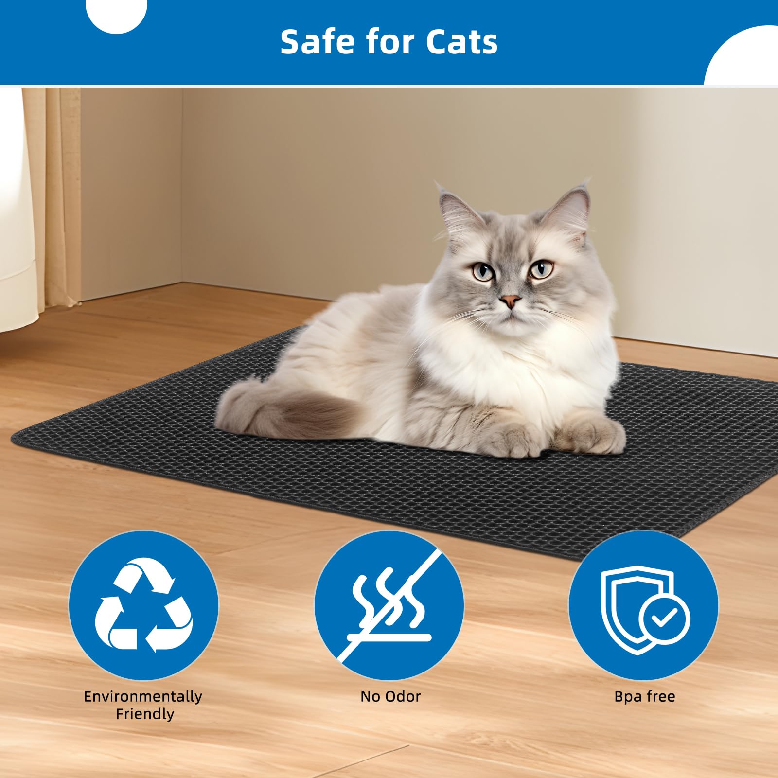 Hagzojler tapis rincé à l'eau pour nettoyage rapide