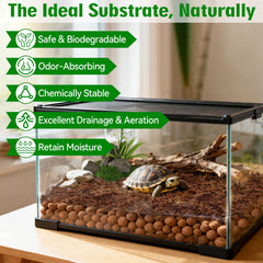 Halatool en usage terrarium illustrant drainage et meilleure aération