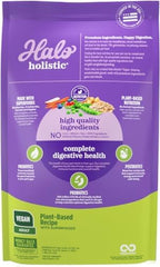 Halo gros plan des croquettes pour observer texture facile à mâcher