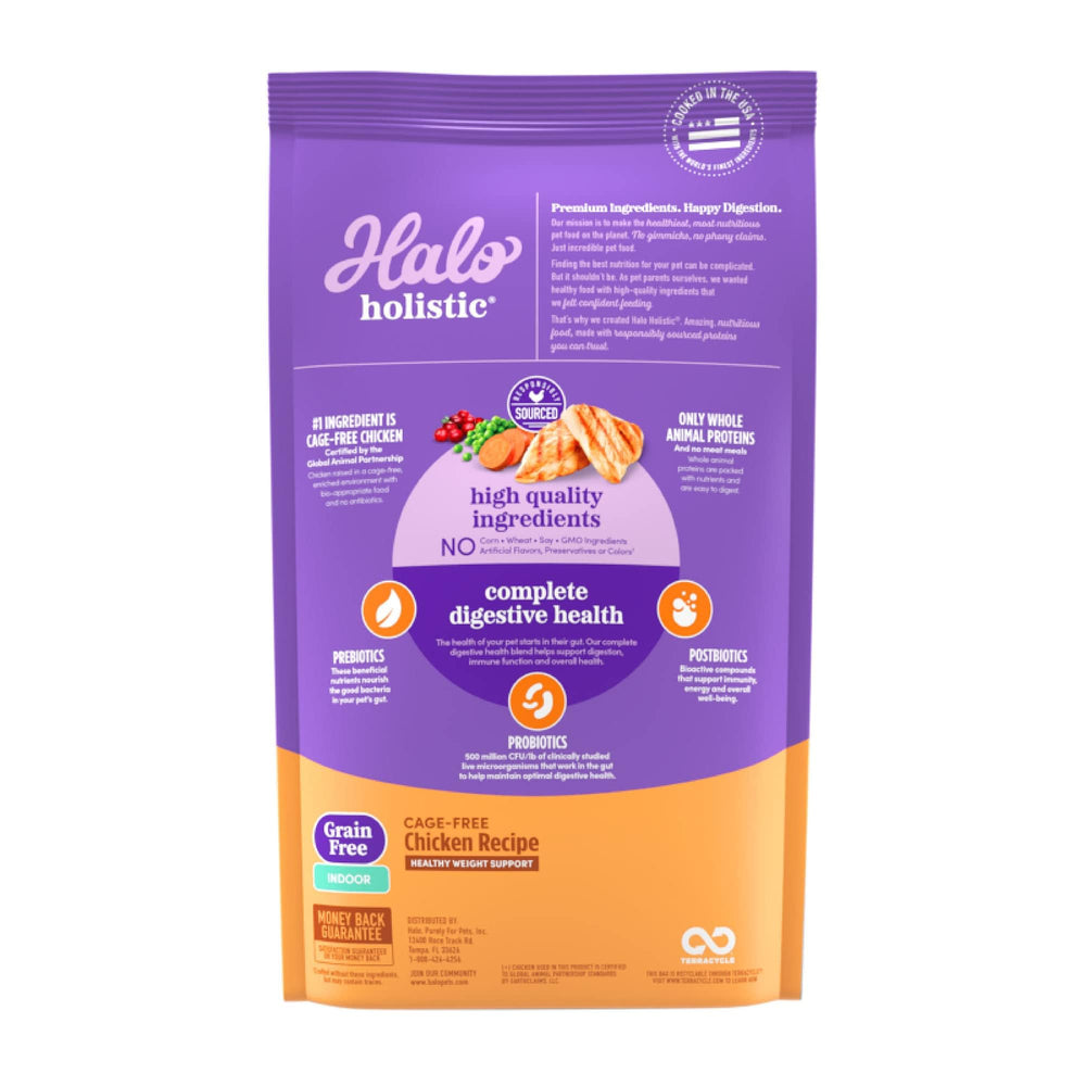 Halo gros plan sur texture des croquettes pour meilleure appétence