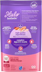 Halo saumon et whitefish frais image des protéines sauvages pour énergie