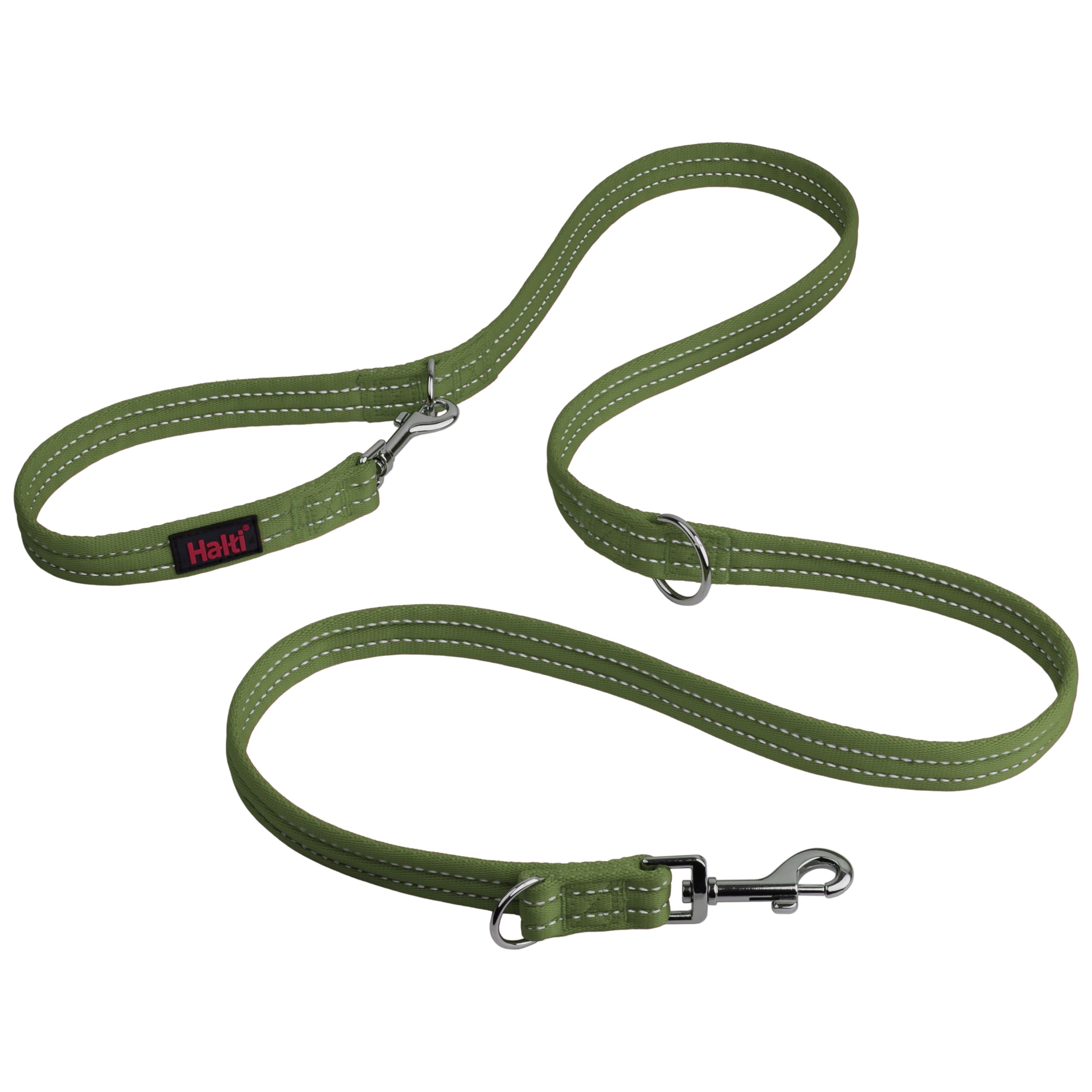 Halti laisse Training Leash recto montrant couleur forest green et longueur 2 m, confort immédiat