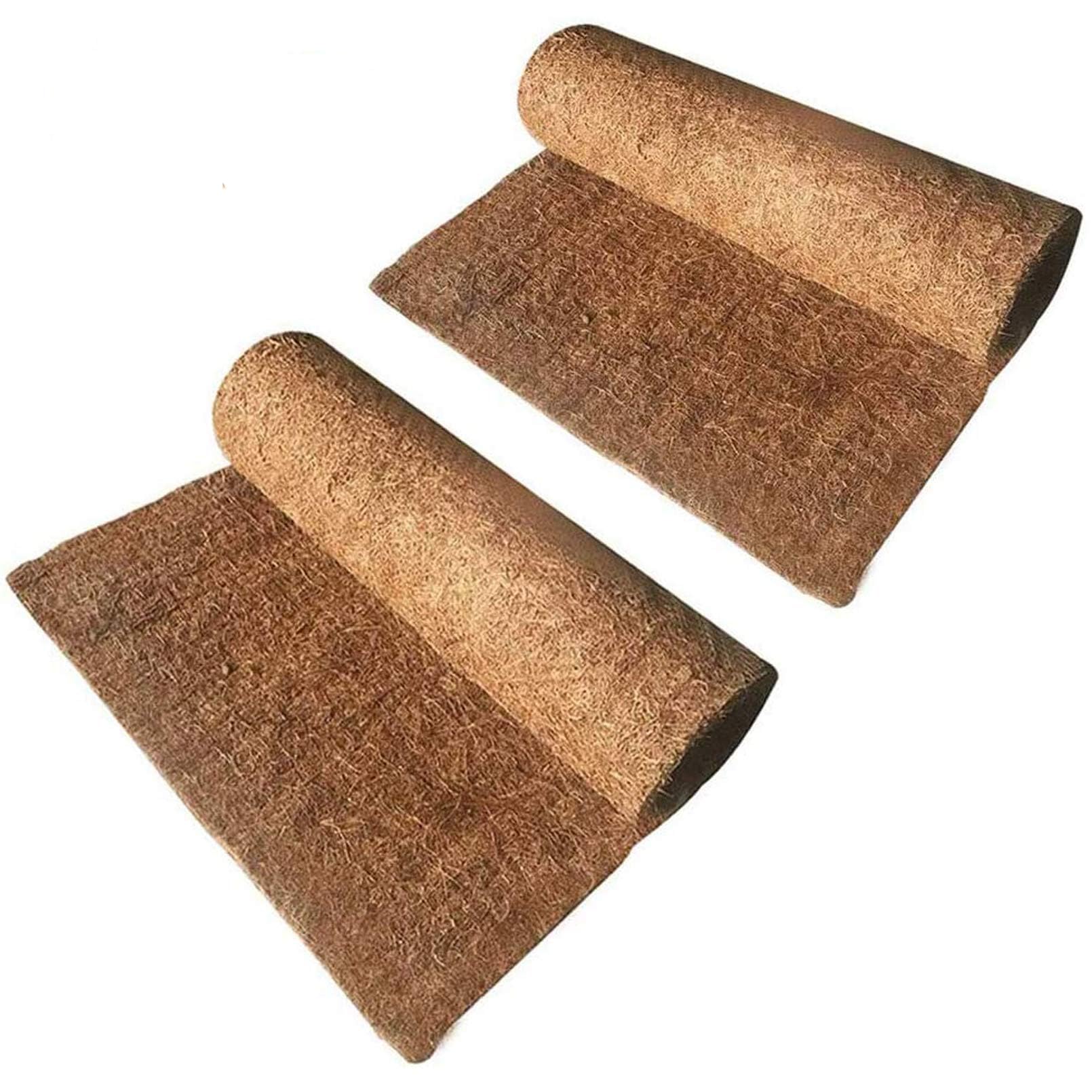 Hamiledyi emballage du tapis coco montrant lot de 2 et dimensions
