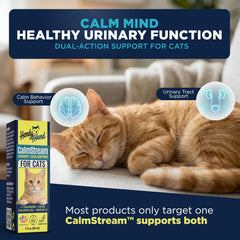 Handy Hound étiquette CalmStream détail des ingrédients et instructions