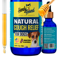 Handy Hound flacon avant montrant l’étiquette et facilité d’utilisation