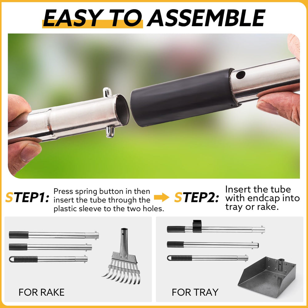 HANTOP détail du manche réglable, ajustement ergonomique