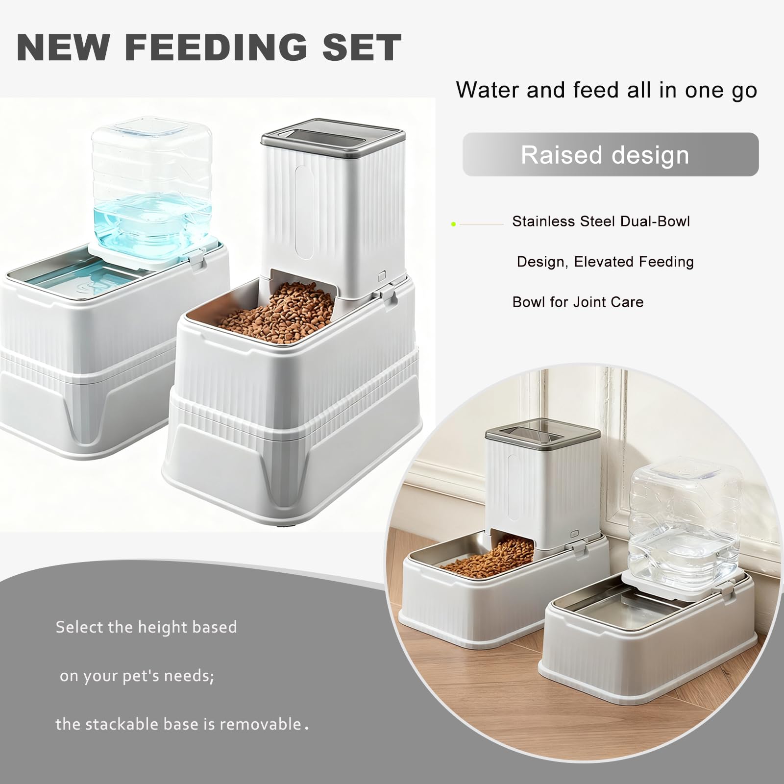 HANZOTO bol en acier inox 304 gros plan facile à nettoyer et hygiénique