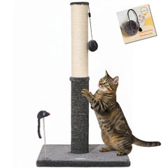 Happi N Pets griffoir face avant montrant stabilité et design moderne