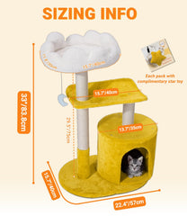 Happi N Pets lit nuage rembourré avec rebords offrant soutien et sieste confortable