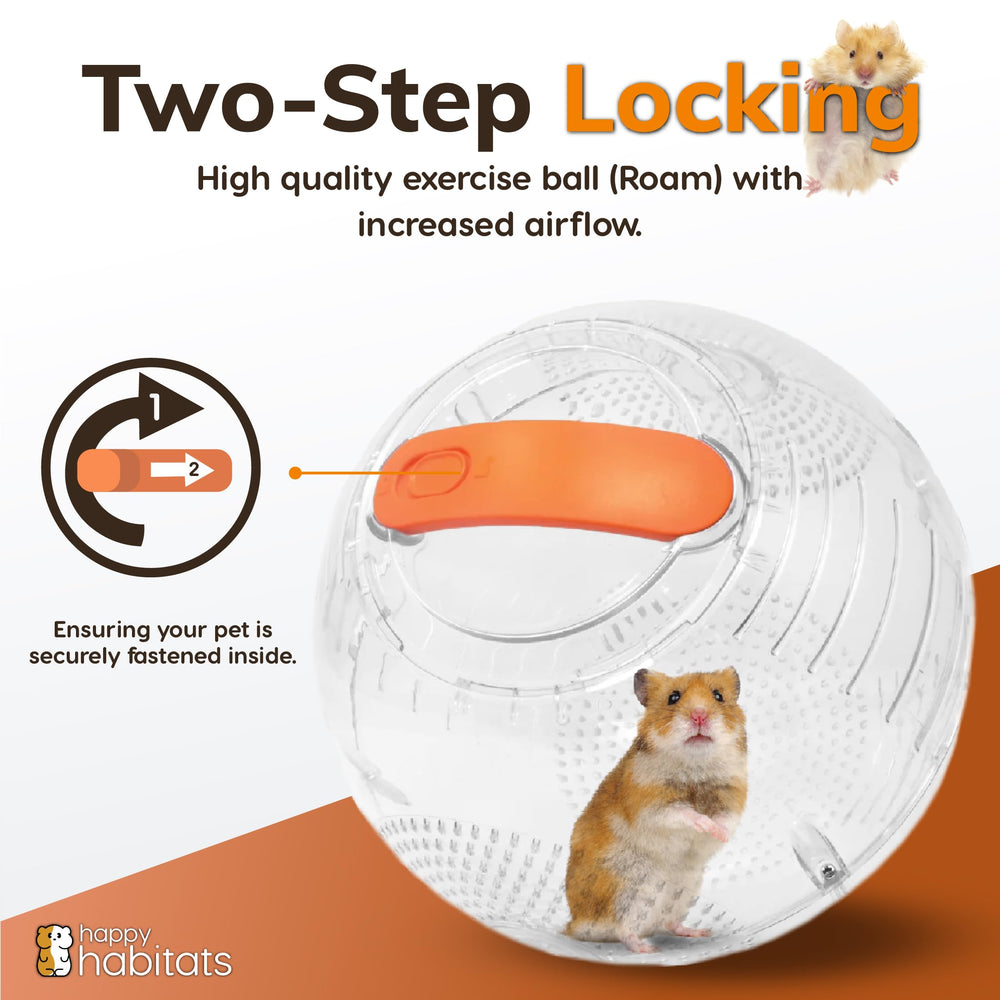 Happy Habitats hamster en usage sur sol pour exercice et observation