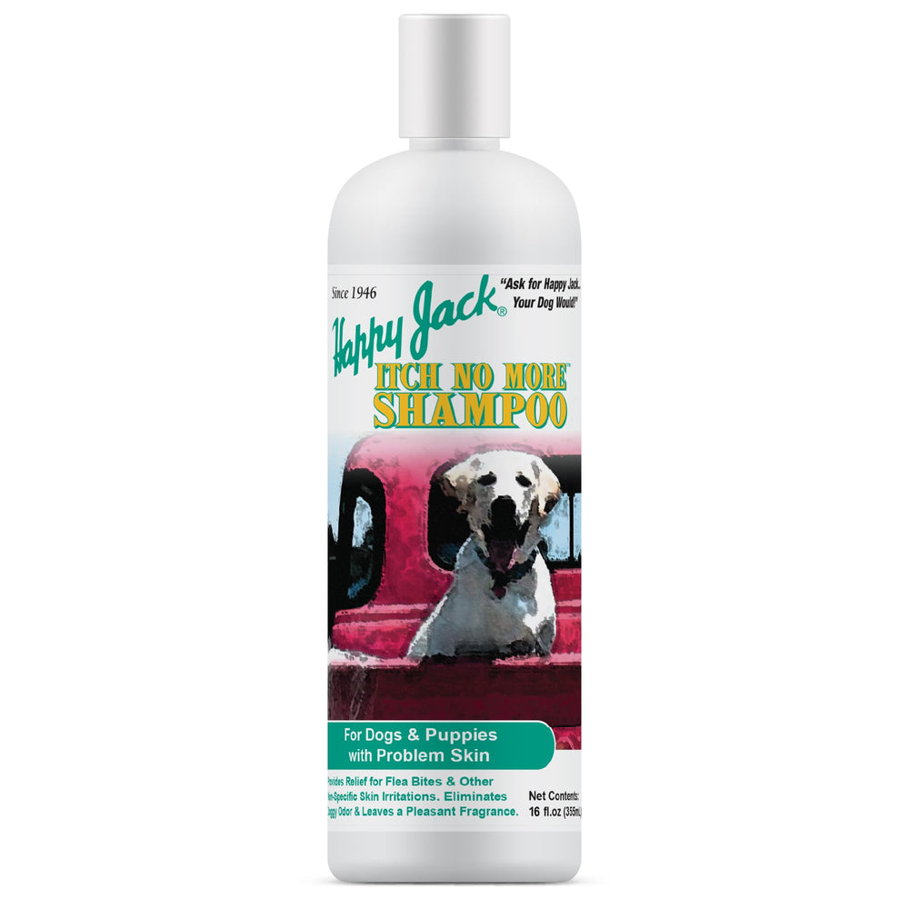 HAPPY JACK packaging avant montrant flacon et bénéfice soulagement rapide