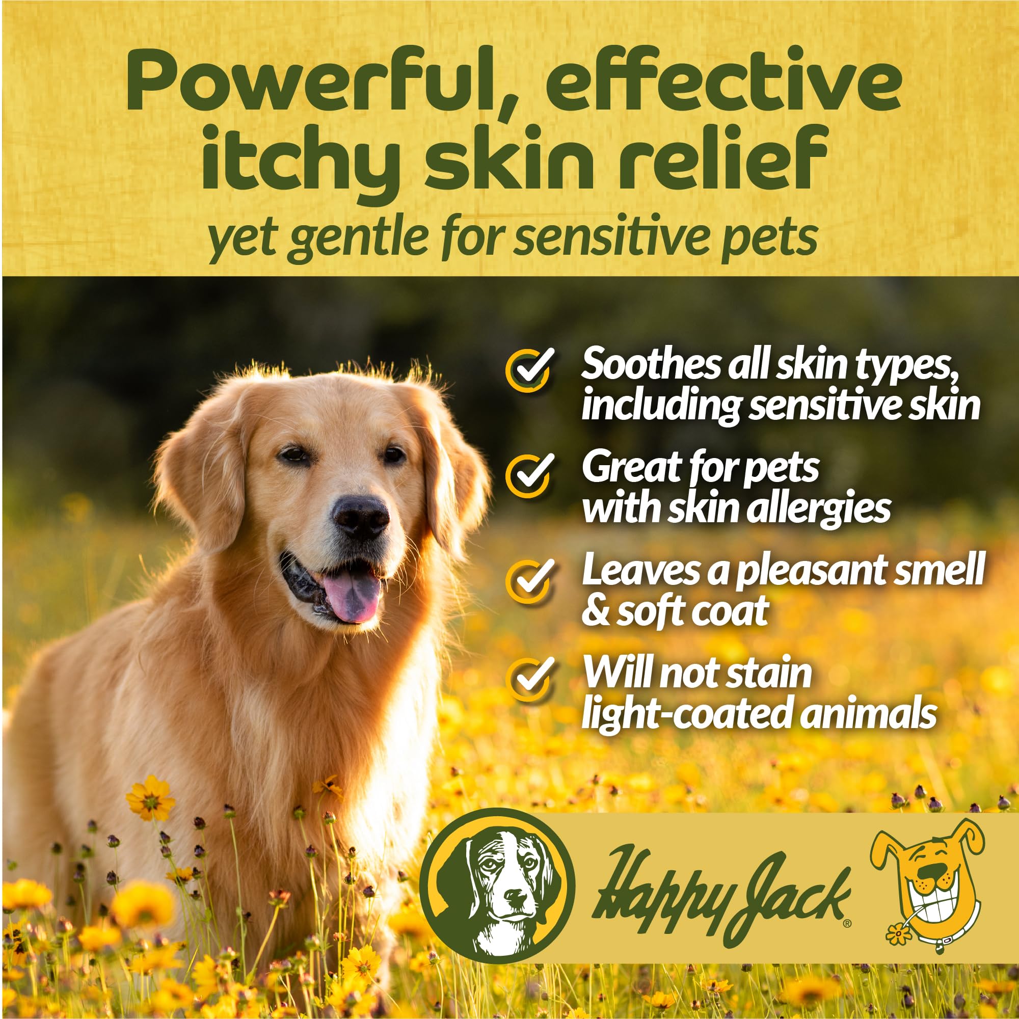 HAPPY JACK utilisation lors du bain apportant confort instantané