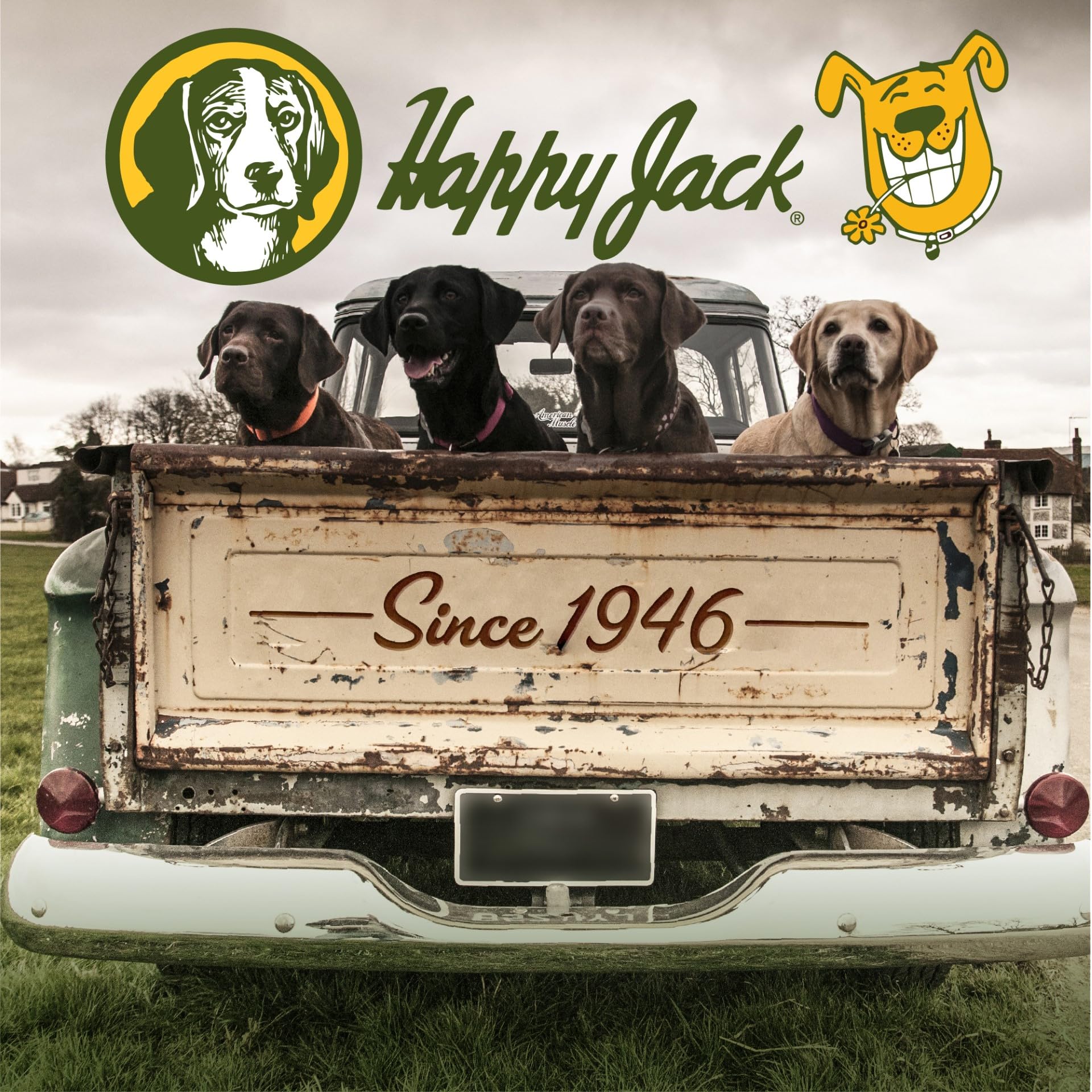 HAPPY JACK label Made in USA garantissant qualité et confiance