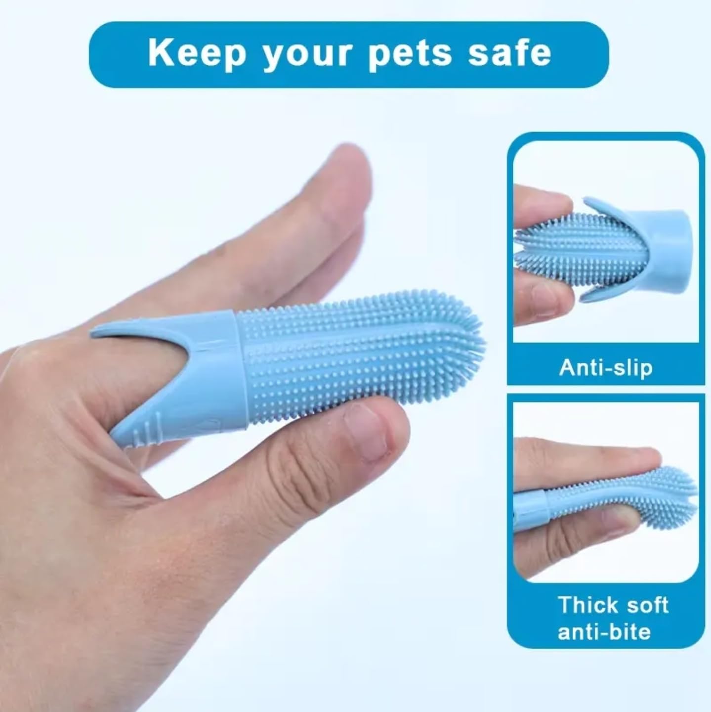 Happy Smile silicone alimentaire montrant texture sûre et flexible