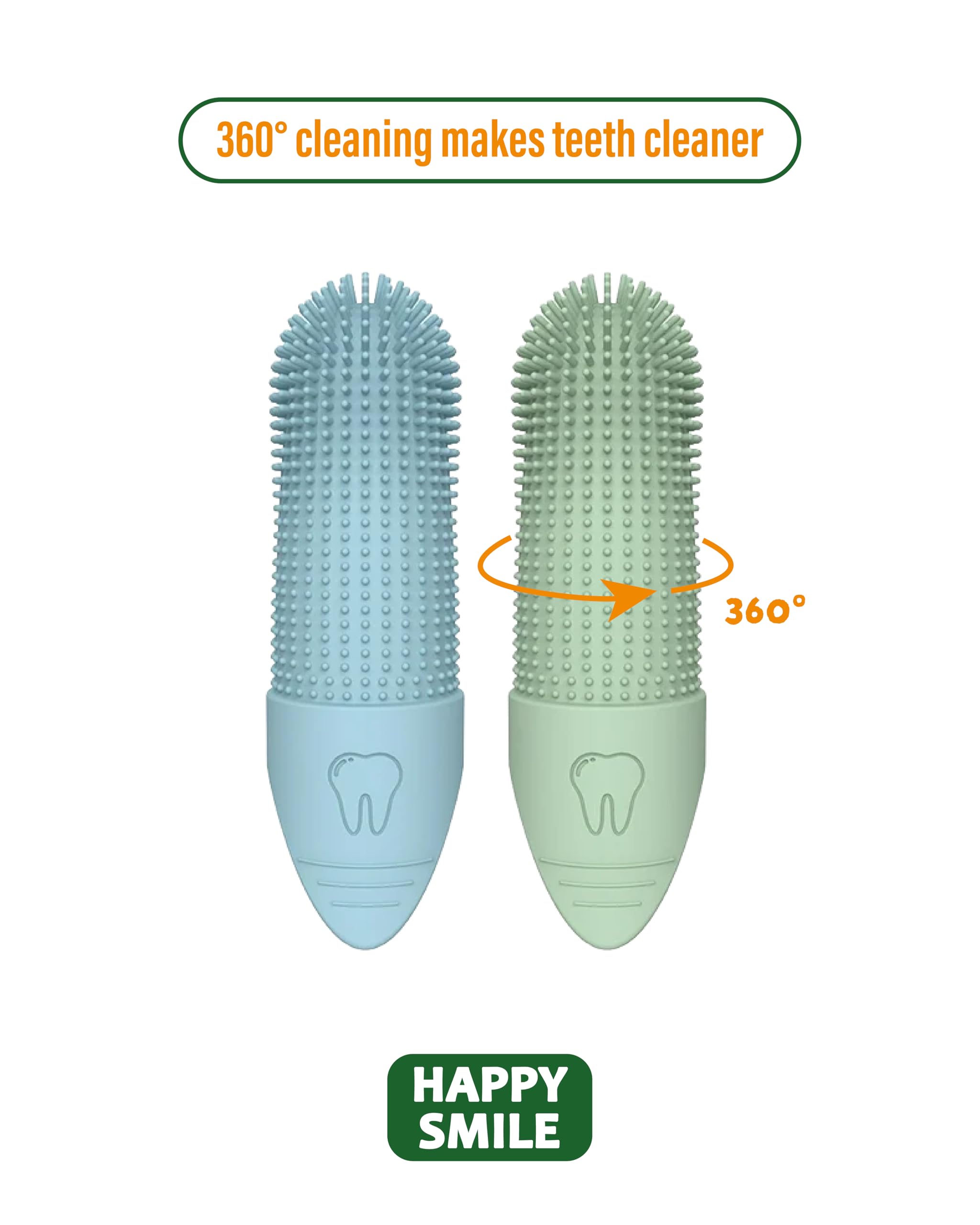 Happy Smile brossage doux sur chien pour haleine plus fraîche
