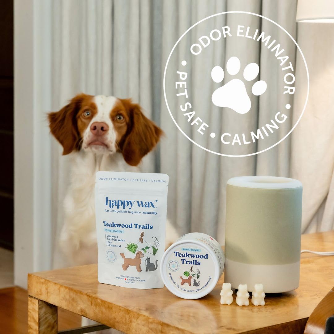 Happy Wax: étiquette lisible présentant ingrédients naturels et sécurité